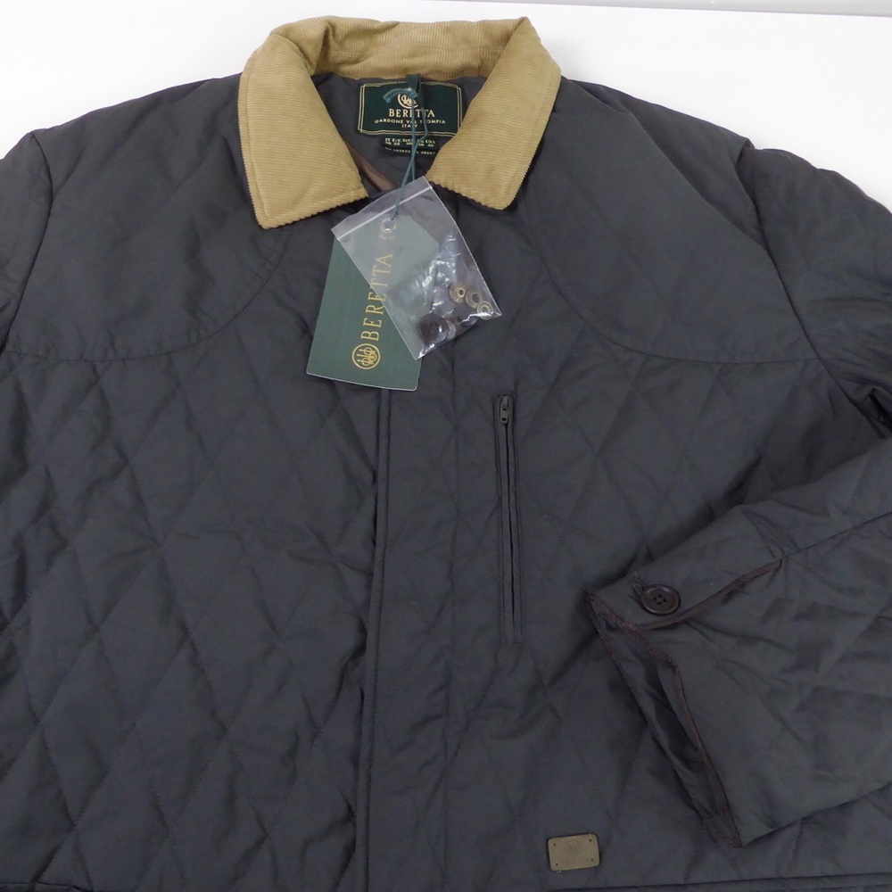 Beretta Maple Quilted Insulated Field Jacket Hunting Range Coat Sportsman NWT